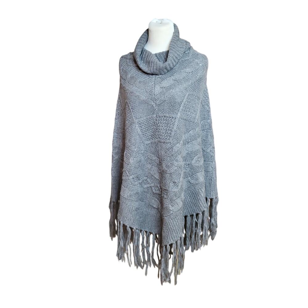 Romeo & Juliet Cowl Neck Poncho